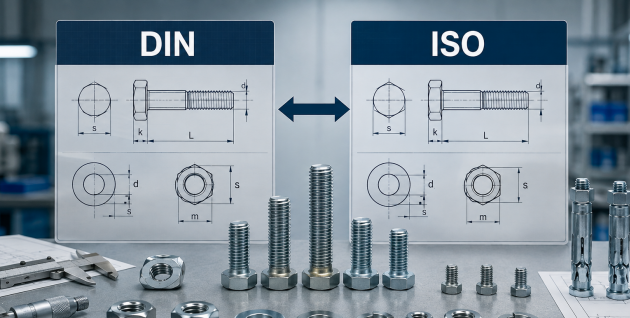 DIN x ISO: Equivalências entre Normas de Parafusos e Fixadores